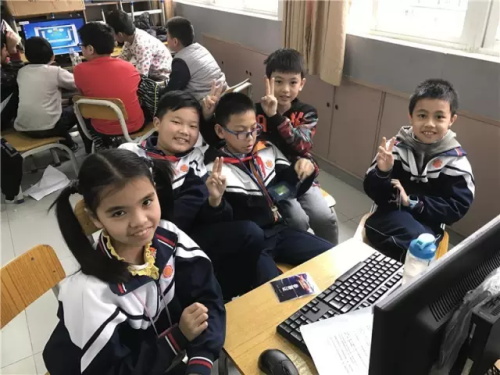 “發現杯”中國青少年編程挑戰活動廣州賽區，近500名編程小達人競技