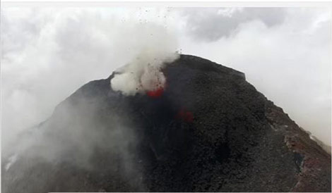 無人機新用途！英國科學家用其研究活躍火山