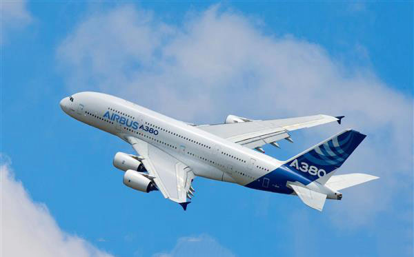 利勃海爾的3D打印飛機(jī)部件在空客A380上首次試飛成功