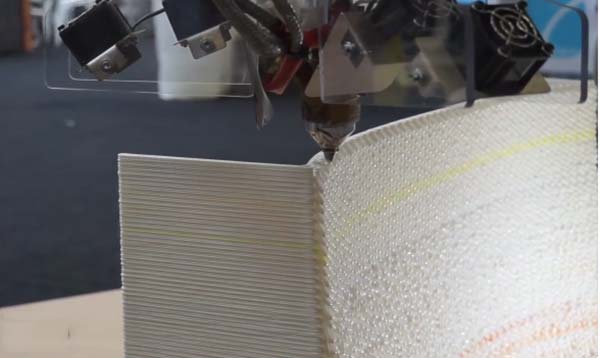 為慶祝倫敦建筑節，WASP 3D打印一個動感十足的墻體結構