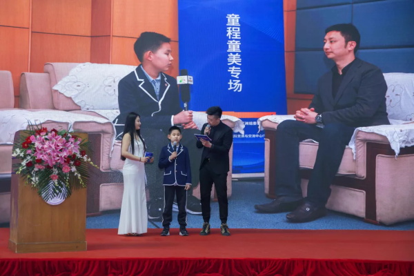 童程童美首位央視小記者，CCTV出鏡啦！